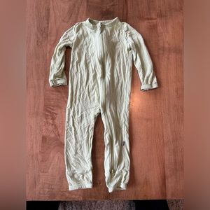 Kyte Baby Pistachio Zipper Romper